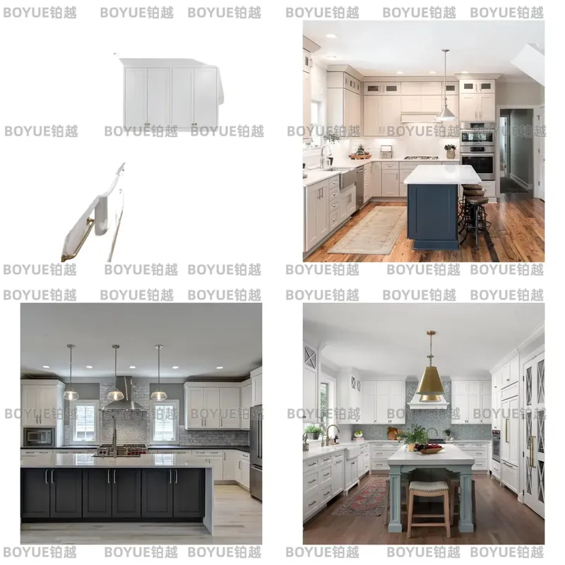 Interior Design Kitchen Modern - Modernes Küchenschrank-Set Komplette Aufbewahrungsmöbel Zeitgenössisches Innendesign
