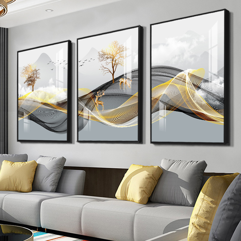3-teiliges Set Rahmenlose 3-te – Abstract Canvas Set Bewertung und Preis