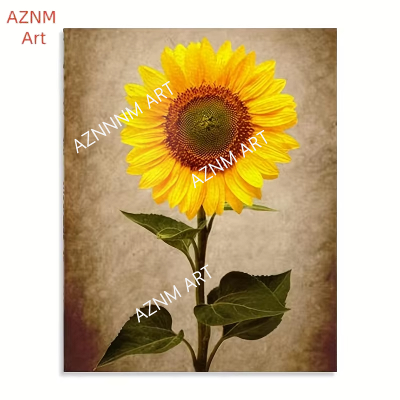 1/3PCS Deko-Sonnenblumen-Leinw – Abstract Canvas Set Bewertung und Preis