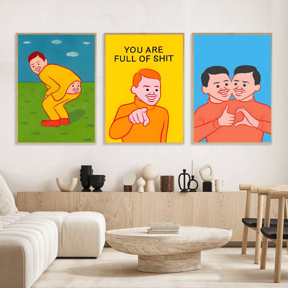 Rahmenloses Joan-Cornella-Kuns – Abstract Canvas Set Bewertung und Preis