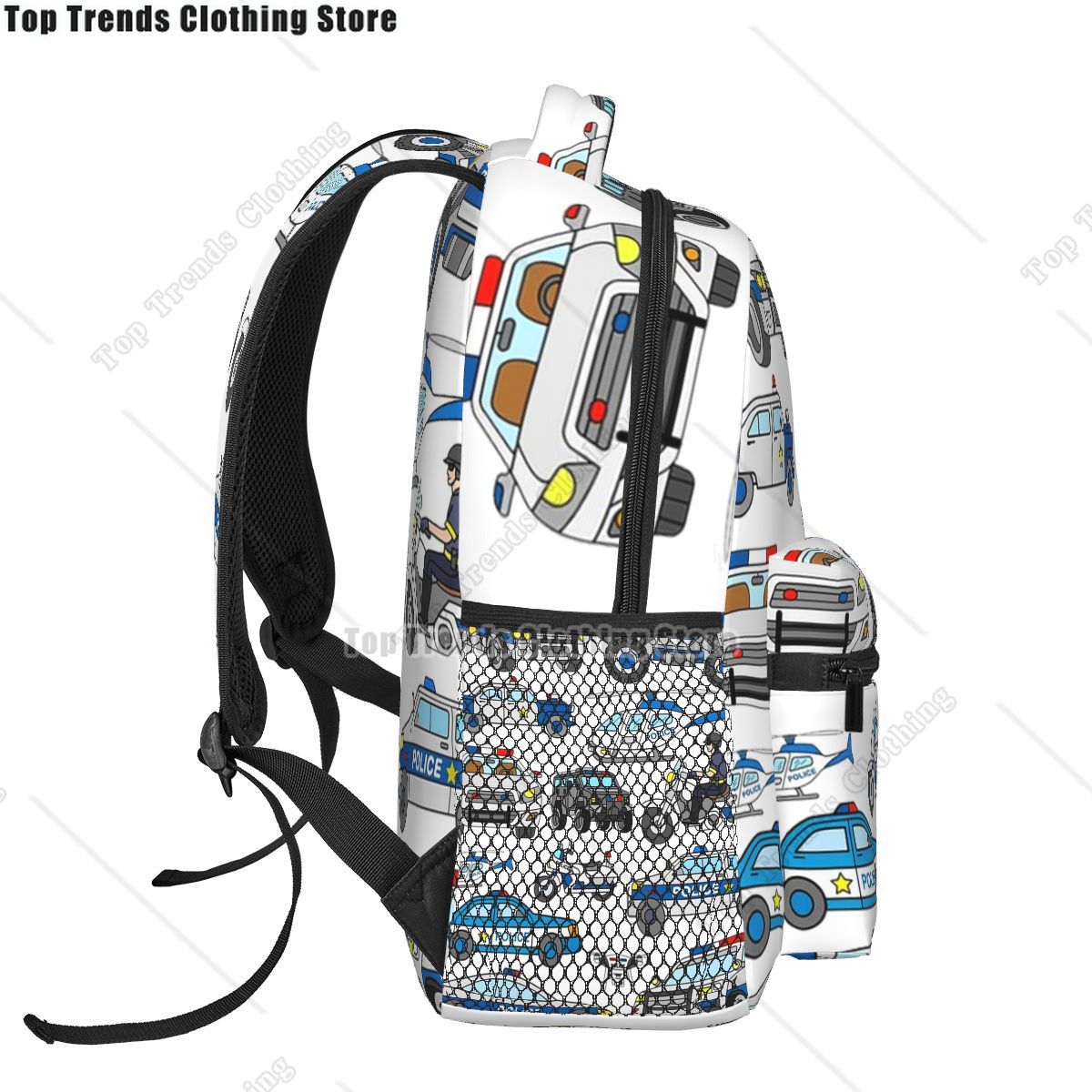 Polizeiauto Design Rucksäcke J – Interior Design Whimsical Bewertung und Preis