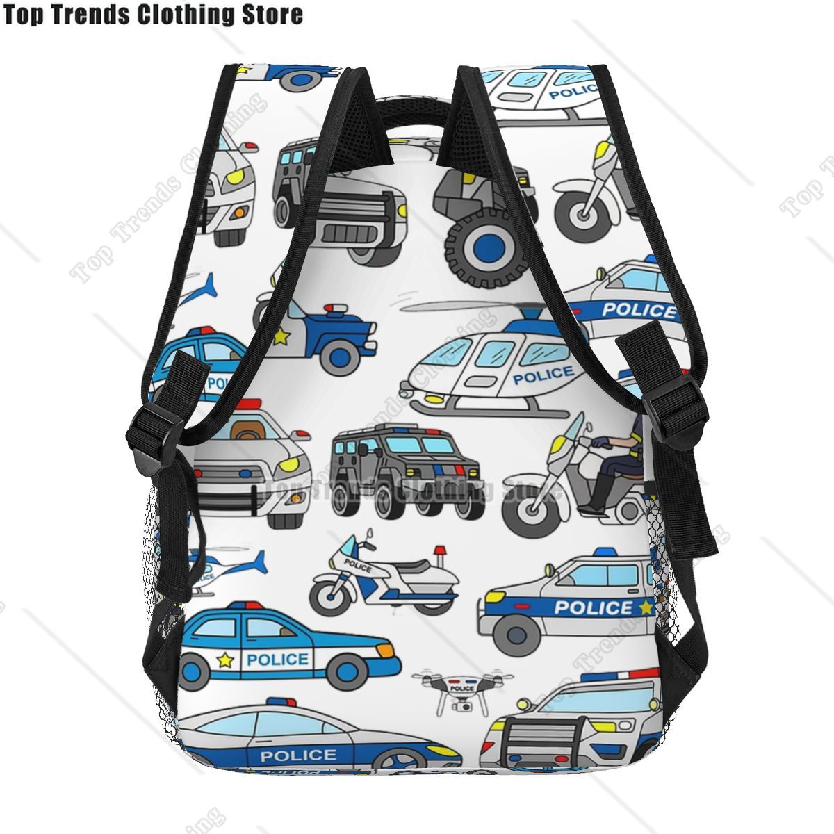 Polizeiauto Design Rucksäcke J – Interior Design Whimsical Bewertung und Preis
