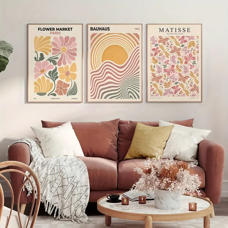 3-teiliger rahmenloser dekorat – Abstract Canvas Set Bewertung und Preis