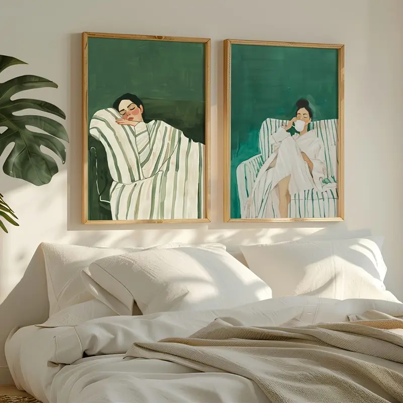 2-teiliges Set Abstrakte Figur – Abstract Canvas Set Bewertung und Preis