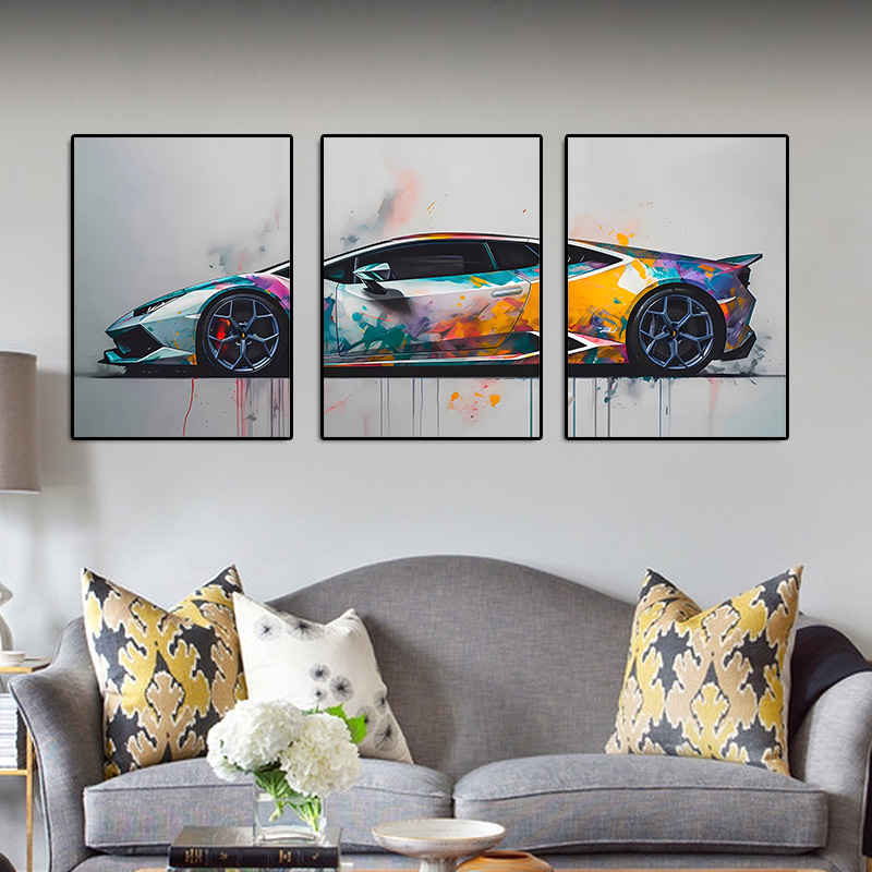 3er-Set rahmenlose 3-teilige S – Abstract Canvas Set Bewertung und Preis