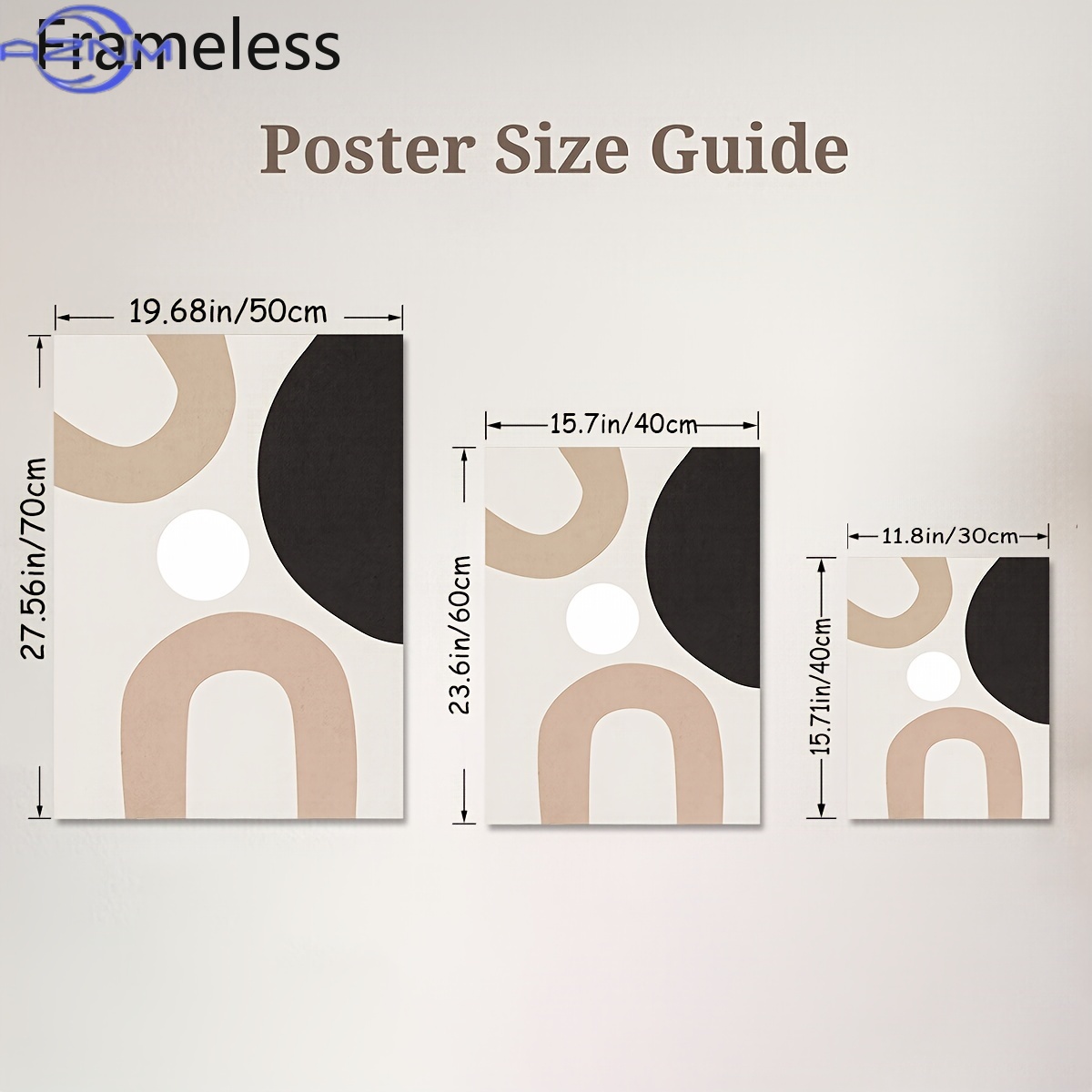 3-teiliges modernes minimalist – Abstract Canvas Set Bewertung und Preis